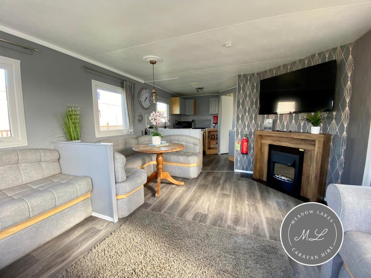Promenade 566, Direct Beach Access, Close To Fantasy Island, Wifi, Pet Friendly - Meadow Lakes Caravan & Lodge Hire Skegness Exterior foto