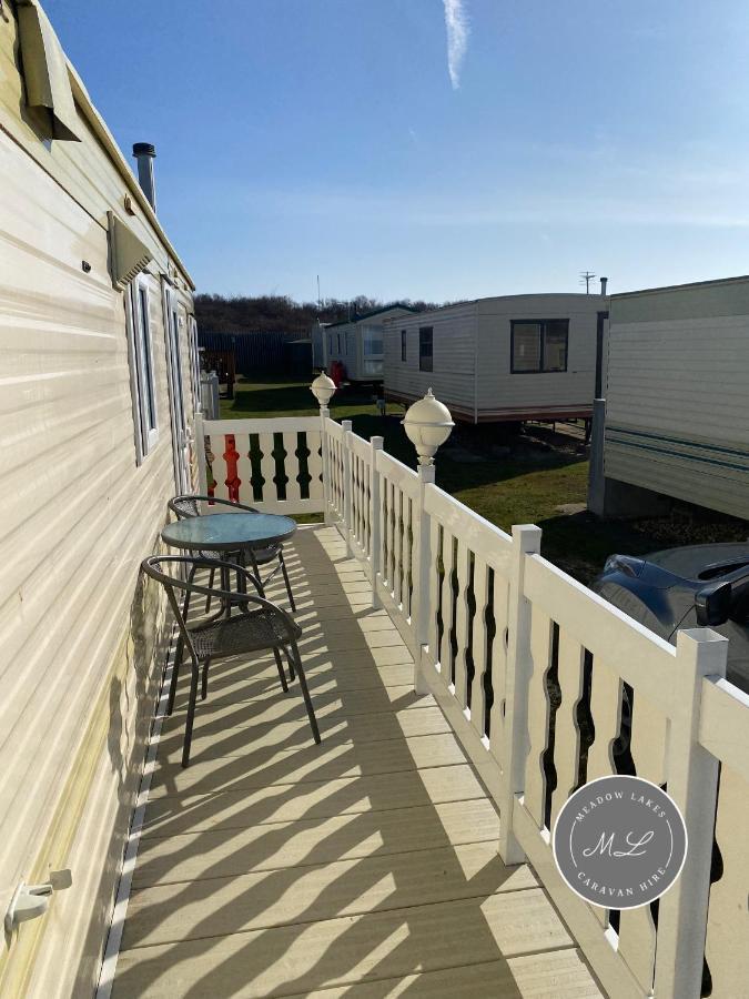 Promenade 566, Direct Beach Access, Close To Fantasy Island, Wifi, Pet Friendly - Meadow Lakes Caravan & Lodge Hire Skegness Exterior foto