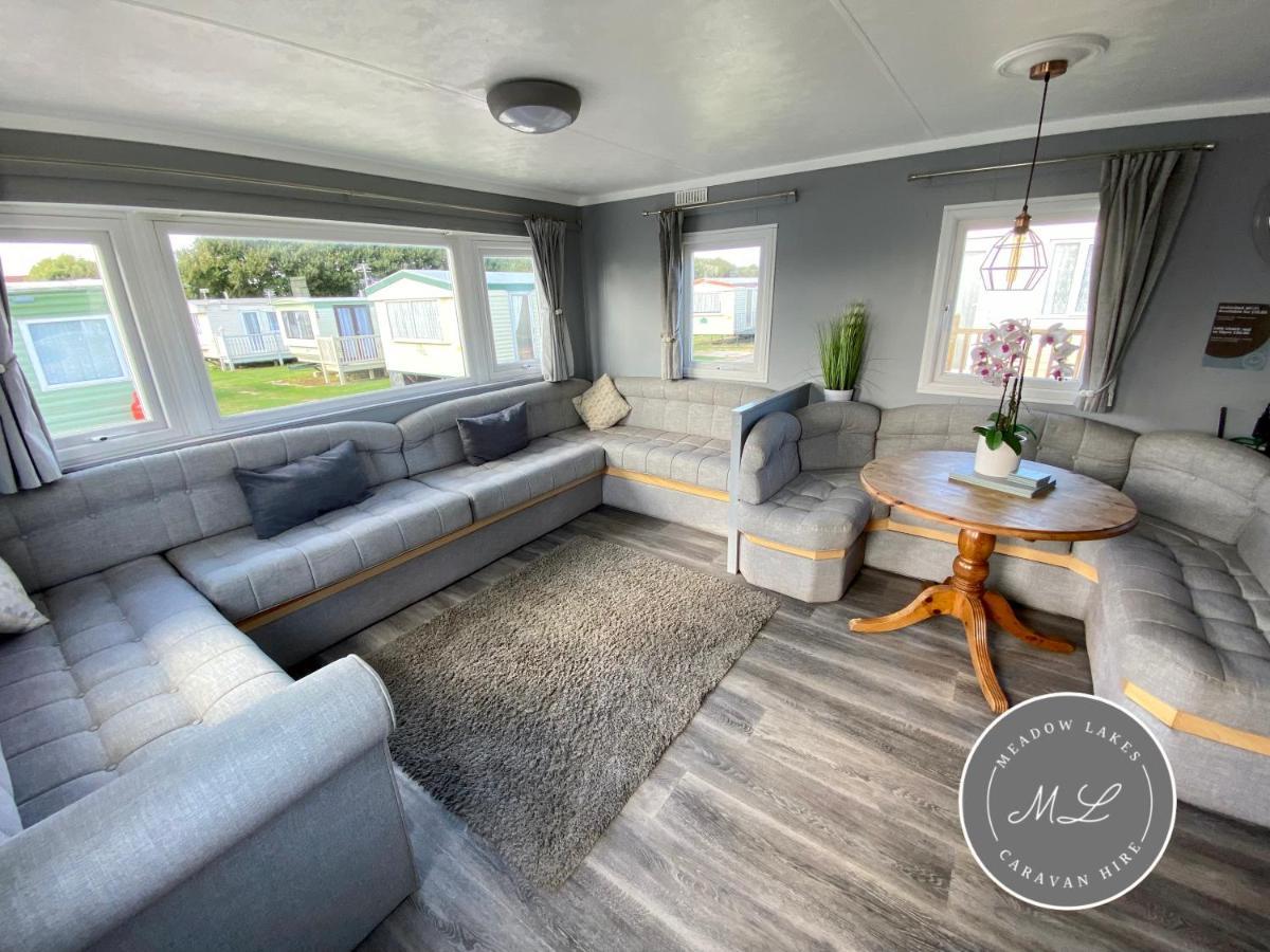 Promenade 566, Direct Beach Access, Close To Fantasy Island, Wifi, Pet Friendly - Meadow Lakes Caravan & Lodge Hire Skegness Exterior foto